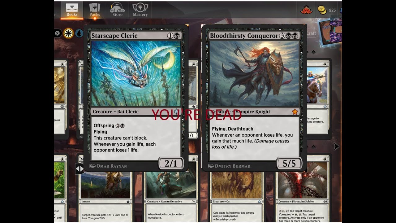 MTG Arena Infinite Combo Dec 2024