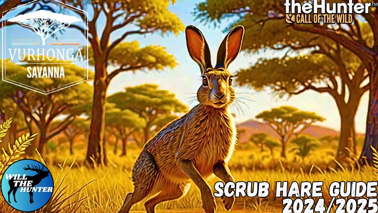 Vurhonga Savanna Scrub Hare Guide | TheHumter Call Of The Wild 24/25