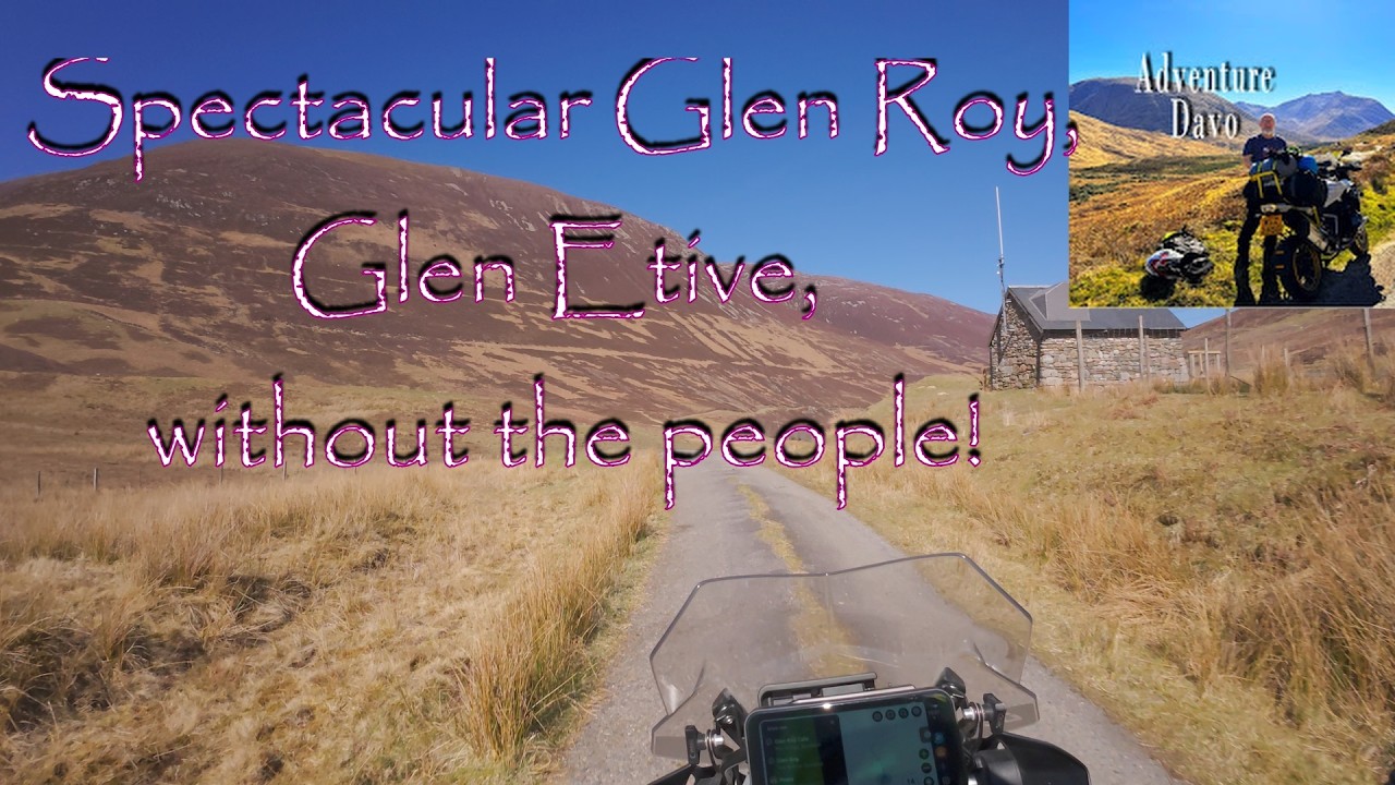 Glen Roy, Glen Etive without the people.