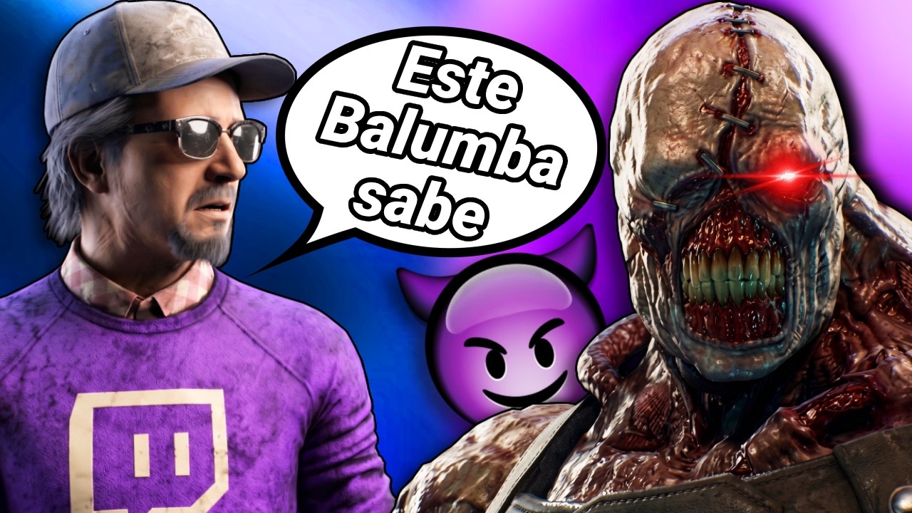 Doble Perspectiva de BALUMBA y STREAMER | DBD