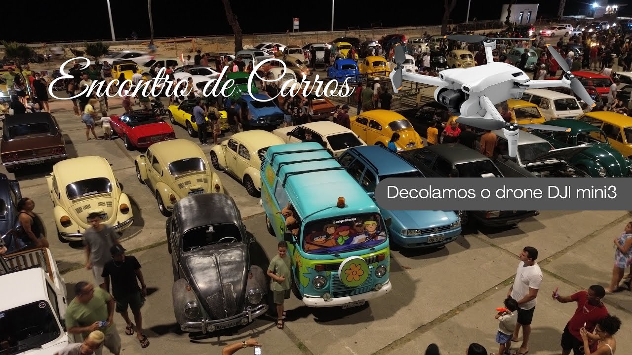 Encontro de Carros antigos “Parque Dona Lindu” | Drone DJI Mini 3