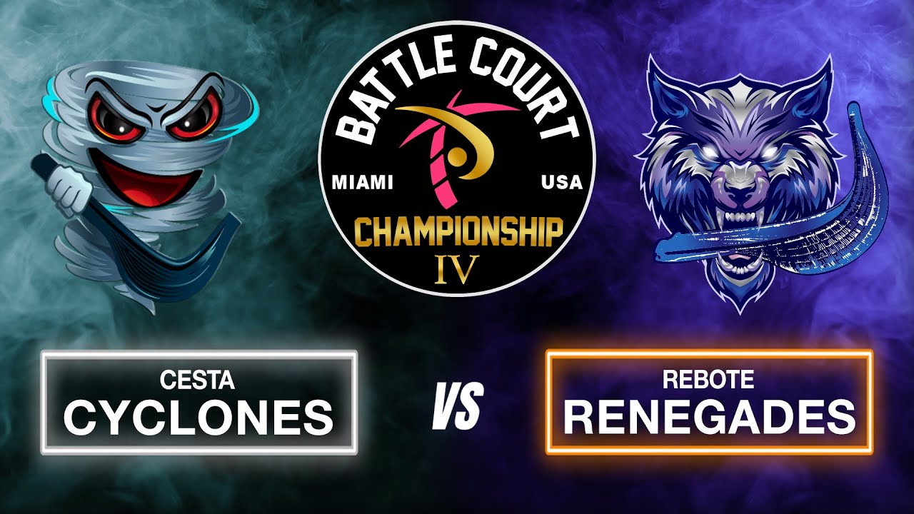 FALL 23 CHAMPIONSHIP - CYCLONES vs RENEGADES - BATTLE COURT JAI-ALAI