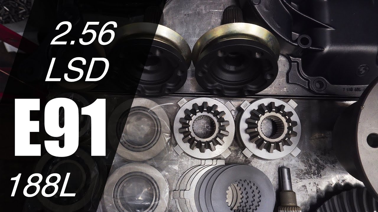 Редуктор с блокировкой BMW E91 2.0d (2,56 LSD 188L)