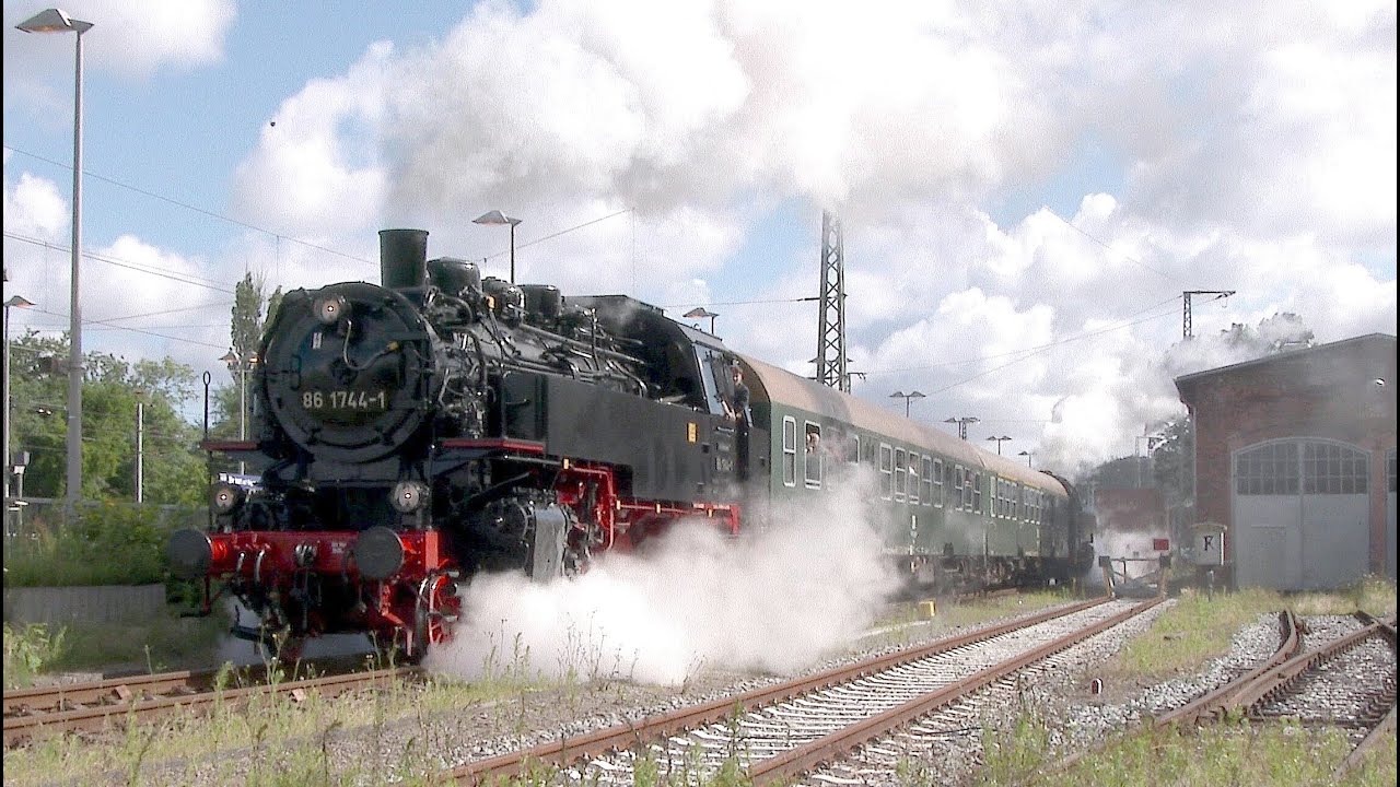 86 1744-1 Die ersten Einsätze auf Rügen nach der Wiederinbetriebnahme 10.07.2020