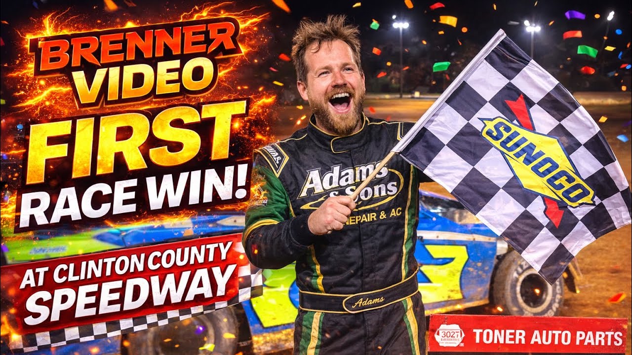 🏁 FIRST Late Model WIN at Clinton County Speedway! 🔥