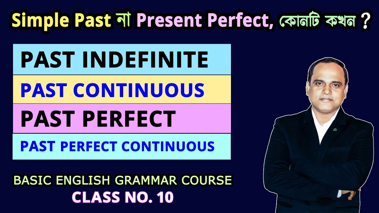 সব ধরনের PAST TENSE | Present Perfect vs Past Indefinite Tense | Help Self English