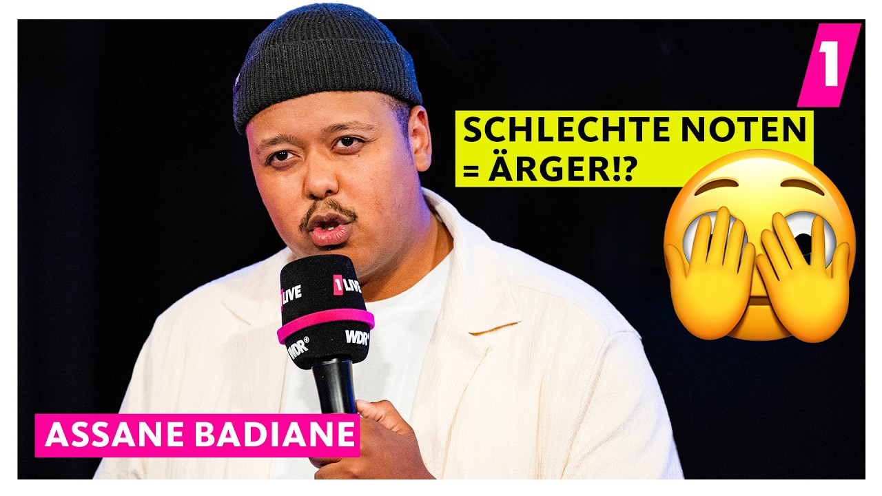 Afrikanischer Vater vs. Deutsche Mutter | Assane Badiane | 1LIVE Generation Gag