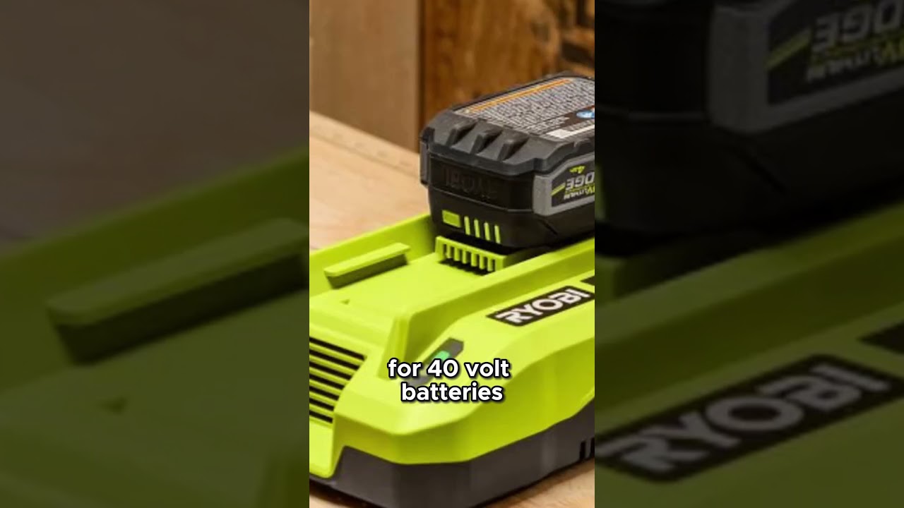 Ryobi's Dual Charger  Fastest battery charge yet! #diy #performance #power #battery