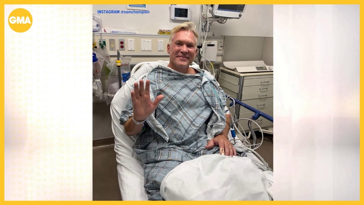 Sam Champion's heart scare
