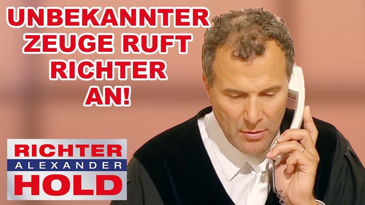 Illegaler Cannabis-Anbau! Unbekannter ruft während Verhandlung an! |2/2| Richter Alexander Hold