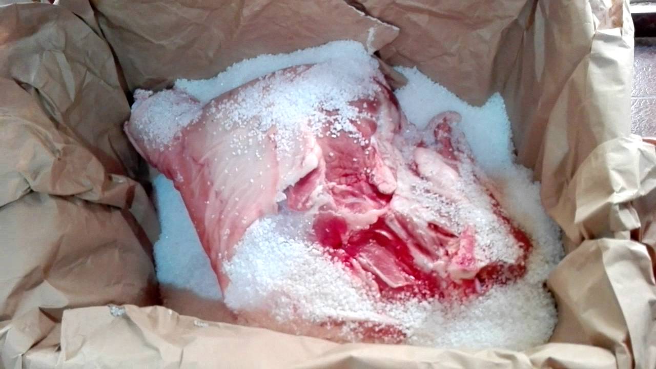 Jamón crudo artesanal - Parte 1