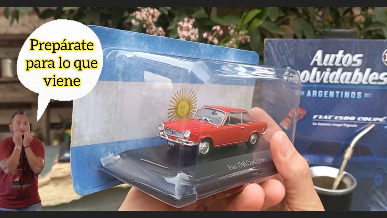 GRAN UNBOXING! HOY 18.30 HS! FIAT 1500 COUPÉ VIGNALE! Colección Autos Inolvidables Argentinos! Carro