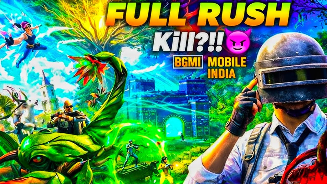 😈🔥COME BACK 🔥 my new gameplay in bgmi new Update / Full Rush Gameplay/ Bgmi / pubg /New update bgmi