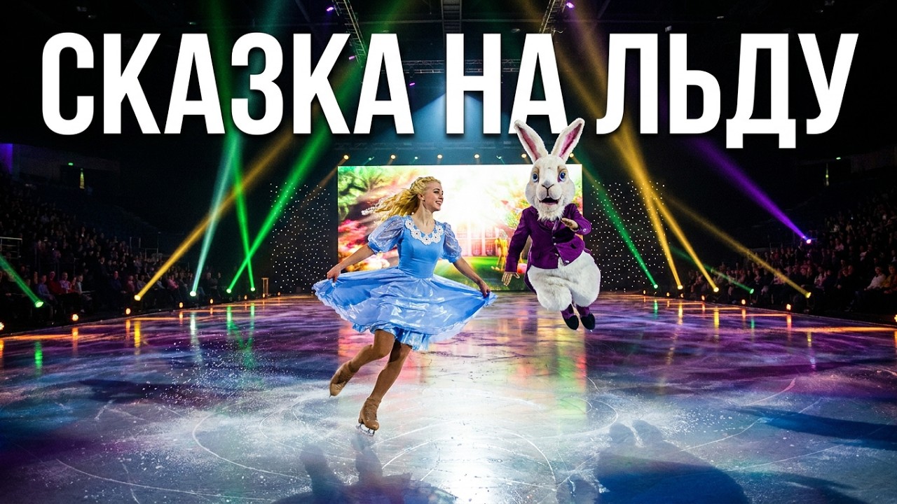 Алиса в Стране Чудес🎅 Шоу на льду 🌲 Часть 1 🌲 Рената Литвинова (Льюис Керрол)