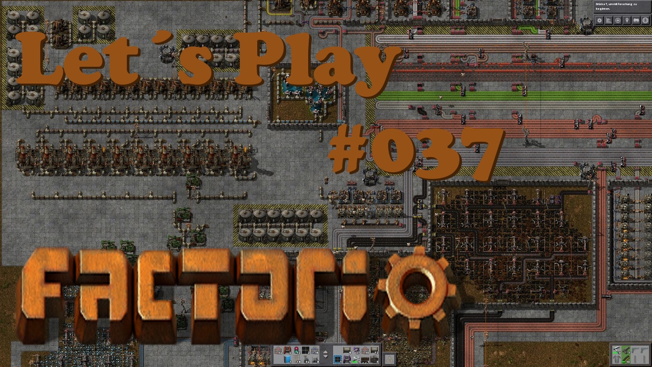 Factorio - 037 - Logistik Produktion, Erweiterung Produktion