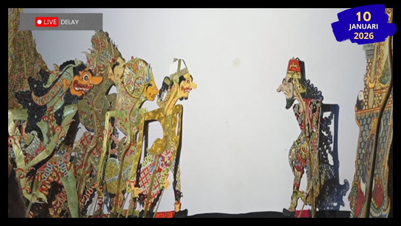 PAGELARAN  WAYANG KULIT LANGEN BUDAYA   -  SABTU 10  JANUARI  2026 | DELAY