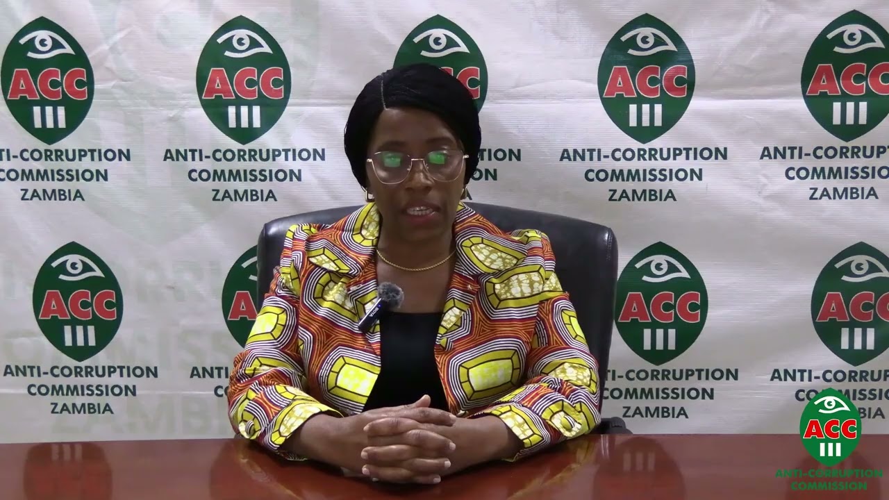 The Anti Corruption Commission Director General, Mrs  Daphne P S  Chabu's message on the occasion of