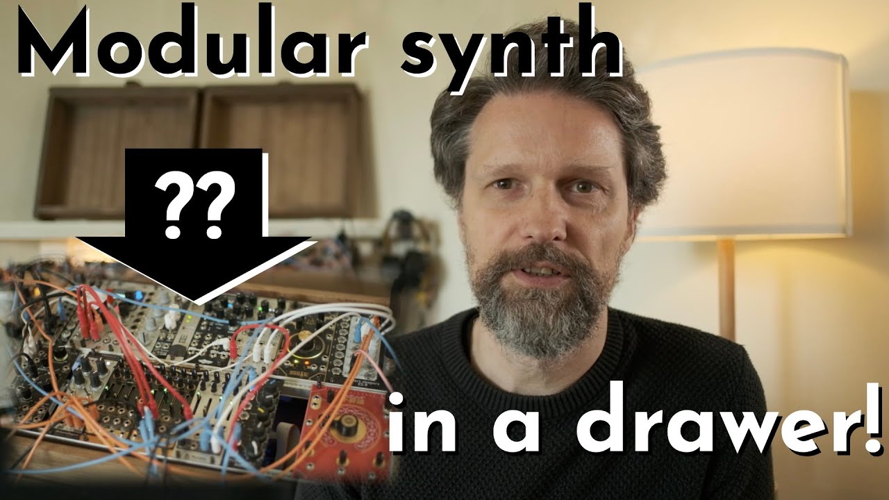 I built a small Eurorack system in a drawer!