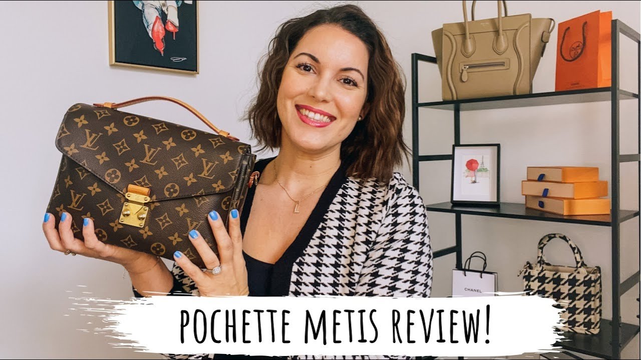 LOUIS VUITTON POCHETTE METIS 3 YR REVIEW including wear and tear, what fits inside & more| mrs_leyva