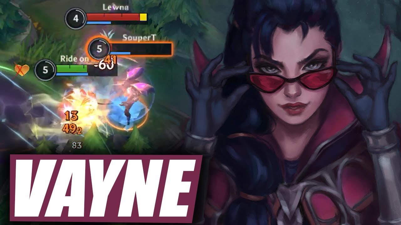 WILD RIFT VAYNE DRAGON LANE GAMEPLAY IN SEASON 13 (BUILD & RUNES)