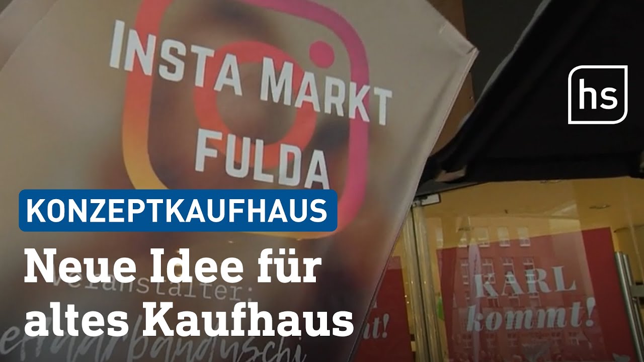 Leerstehendes Kaufhaus wiederbelebt | hessenschau
