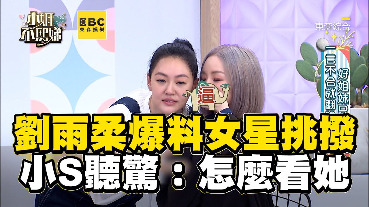 劉雨柔爆料女星心機挑撥！小S一聽驚：以後怎麼看她！#小姐不熙娣【精華】