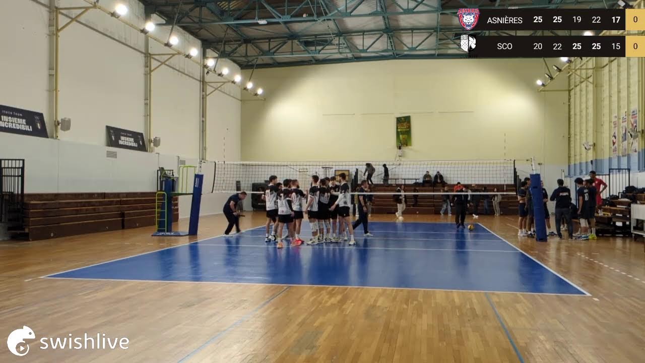N2M J17 - Asnières 92 X SCO Volleyball
ASNIÈRES  VS SCO