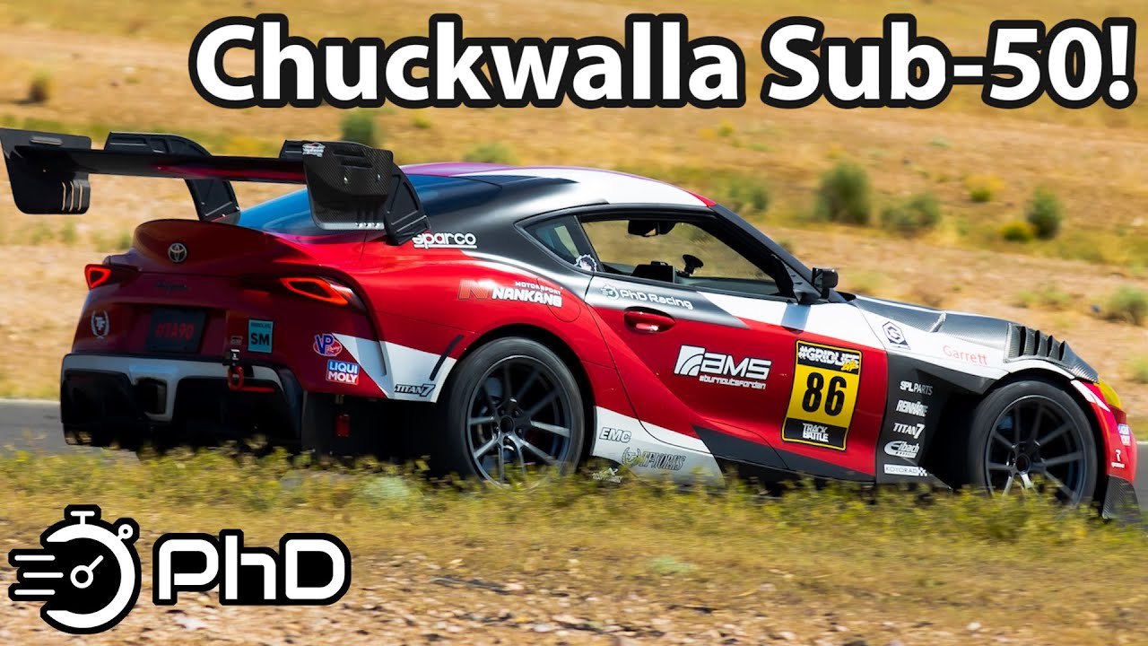 Chasing Sub-50! Time Attack Supra at Chuckwalla CCW SDC Lapping Day - PhD Racing Cali Tour