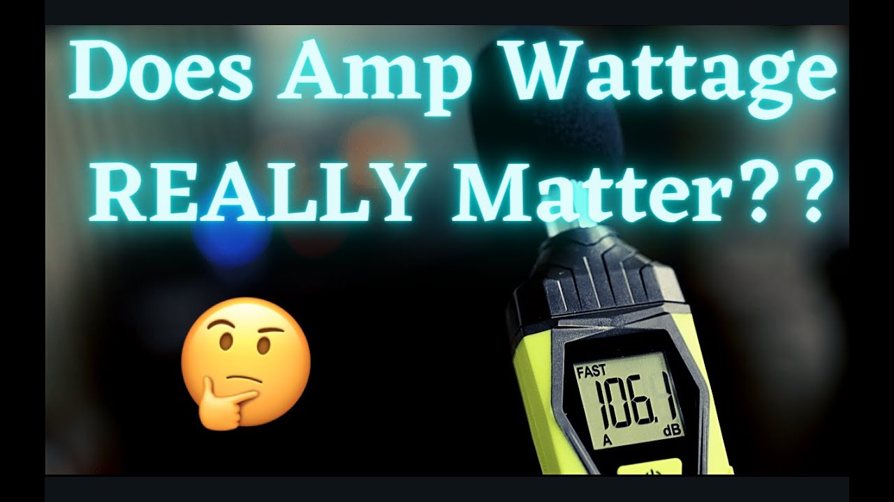 Does Amp Wattage REALLY Matter?!?! | Solid State vs Tube Amp Wattage/Volume Test!!!