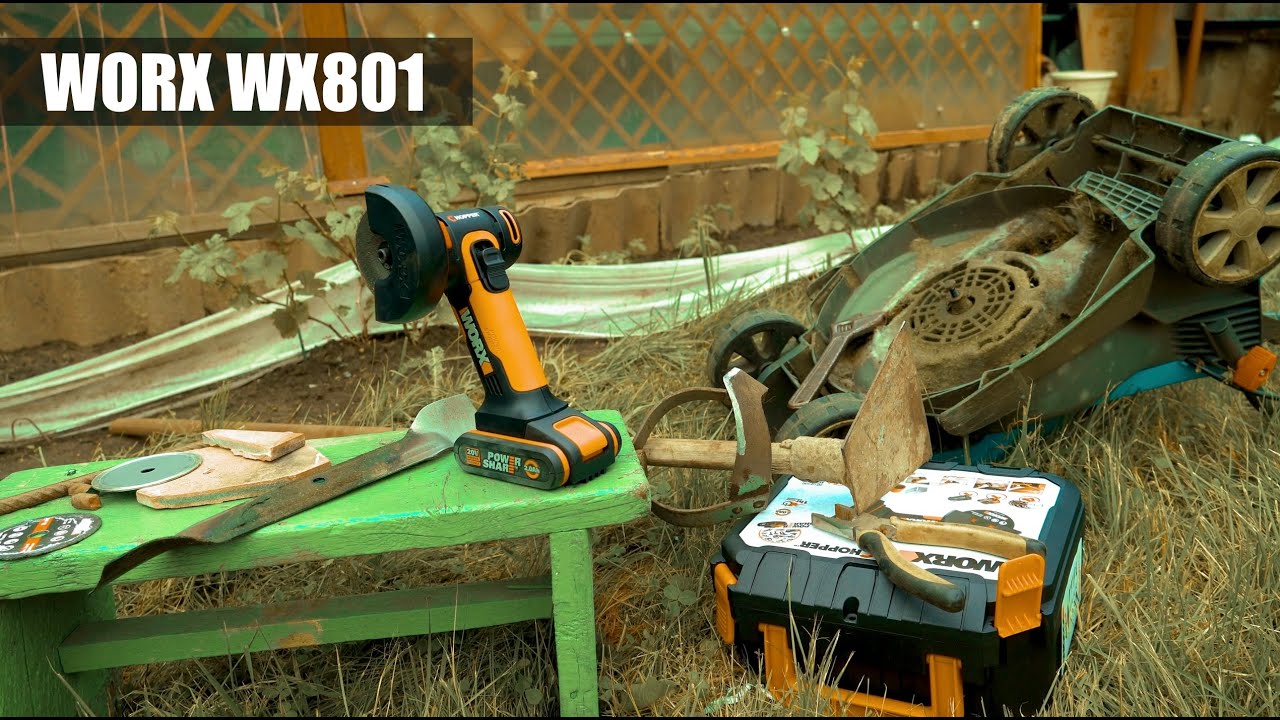 Угловая шлифмашина (болгарка) WORX WX801