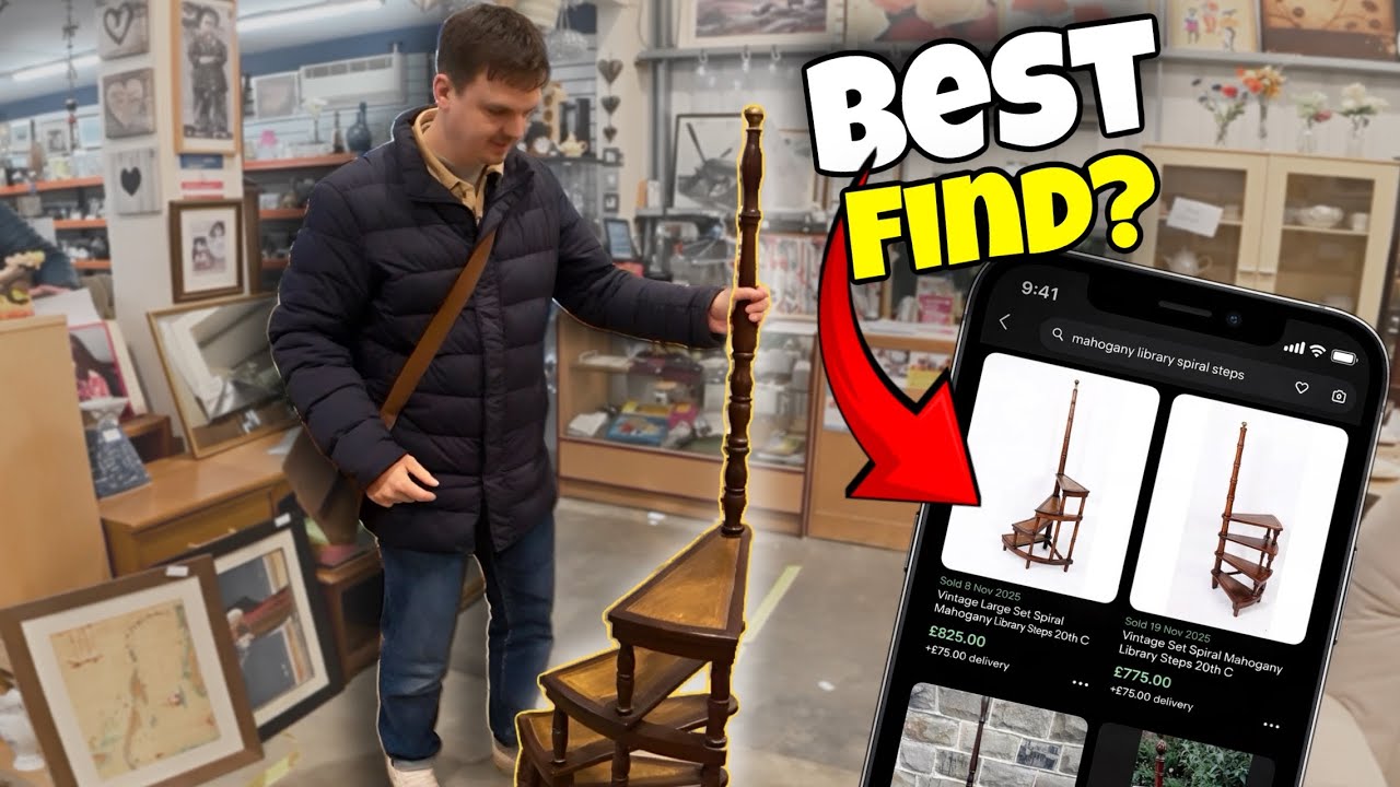 I’ve Already Found My Best Item of The Year at This Charity Shop Warehouse!