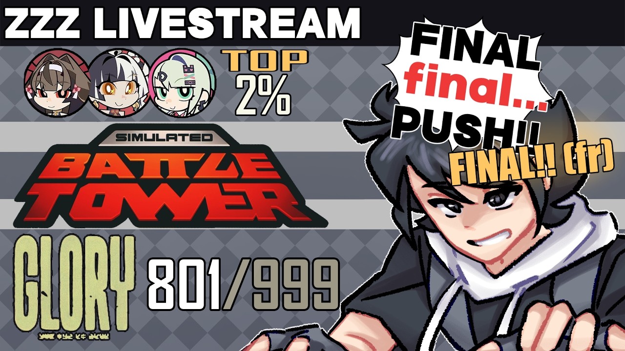 Top 1% today please... I BEG YOU!! :'( | BATTLE TRIAL: GLORY FLOOR 801 (TOP 2%) | ZZZ