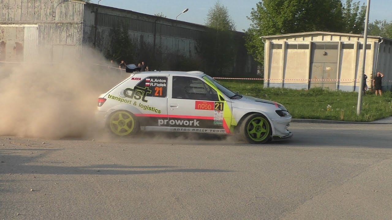 2 Rally Nysa Tarmac Masters 2022 - Aleksander Antos / Rafał Fiołek - Peugeot 306
