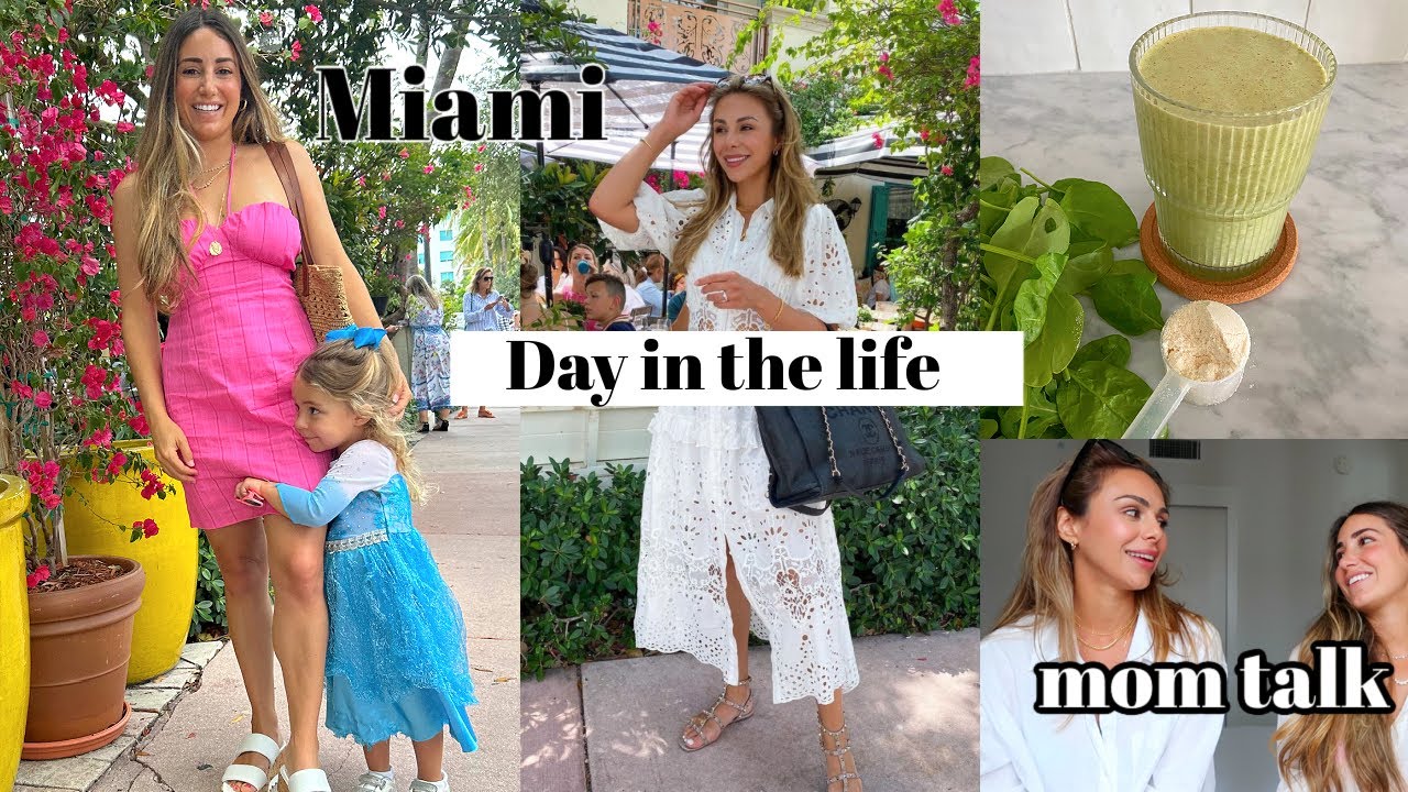 Miami day in the life | Postpartum fitness routine ft Annie Jaffrey | Sam Ozkural