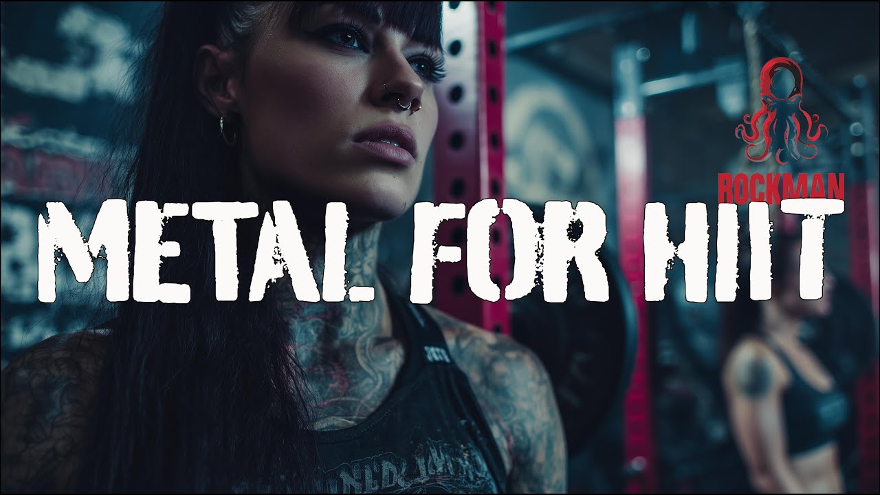 🔥METAL FOR HIIT - 22 Minute High Intensity Workout Groove Metal Playlist🔥