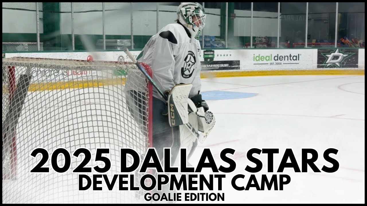 Dallas Stars 2025 NHL Development Camp: Goalie Warmup