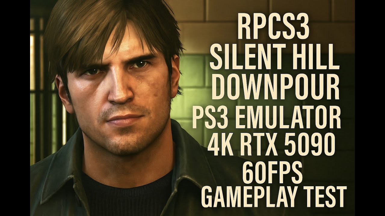 RPCS3 Silent Hill Downpour - PS3 Emulator 4K on RTX 5090 60FPS