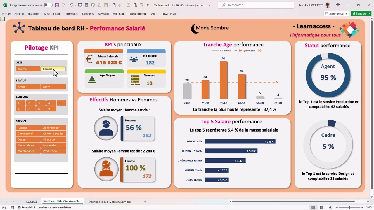Formation - Power Pivot et le Langage DAX