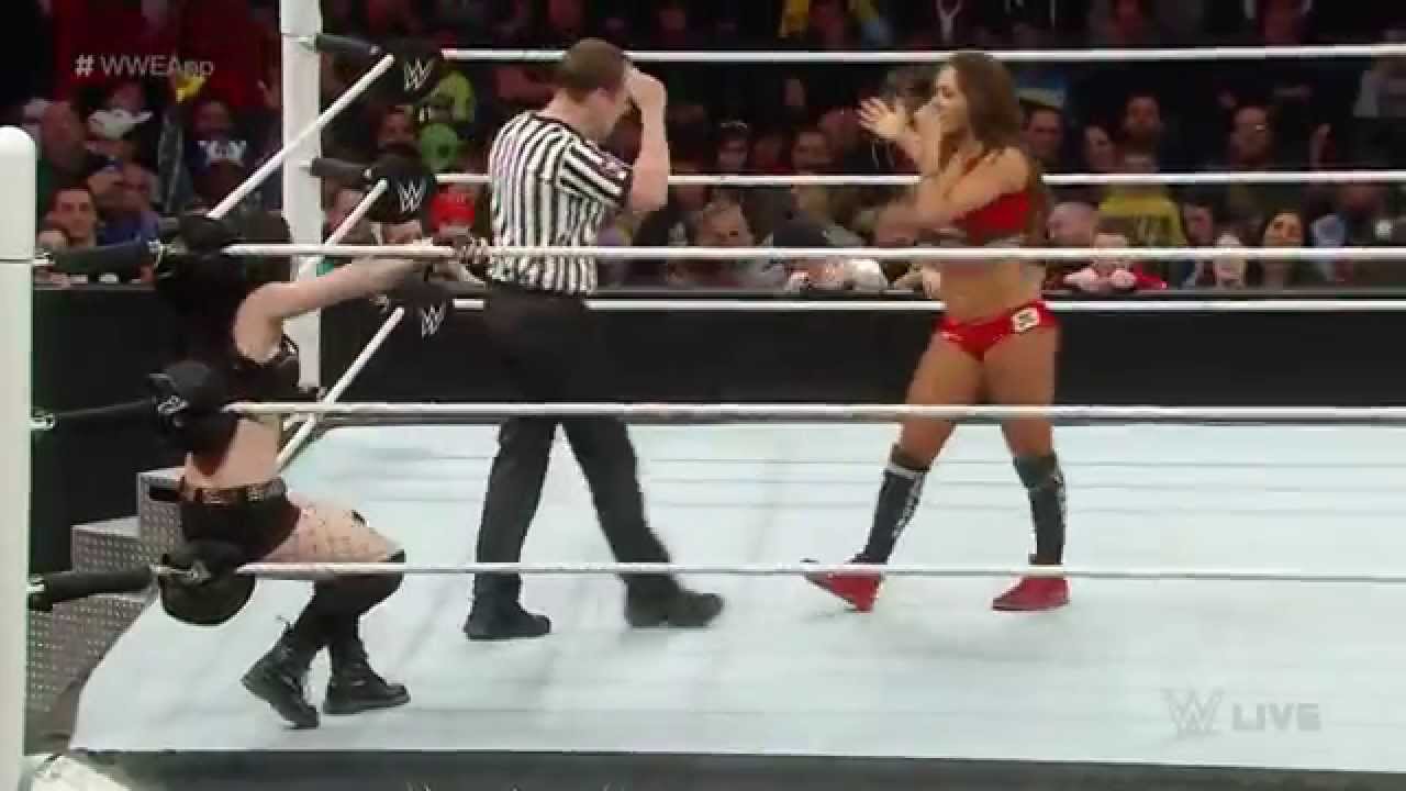 Paige vs. Nikki Bella continues: WWE App Exclusive, March 2, 2015