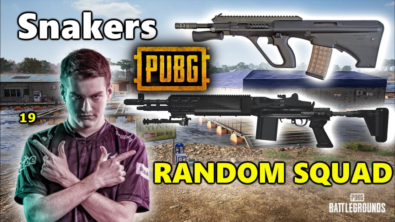 Oath Snakers - AUG + MK14 - RANDOM SQUAD - PUBG