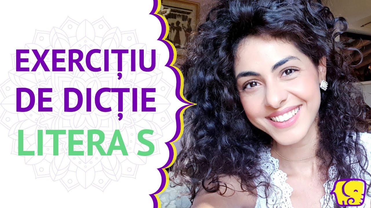 Exercițiu de Dicție pentru sâsâială