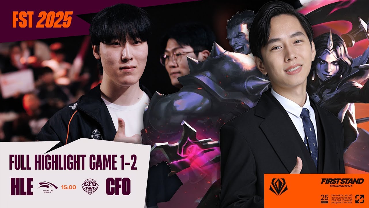 ZEKA MANG ZED TRỞ LẠI ĐẤU TRƯỜNG CÔNG LÝ | FULL HIGHLIGHTS | HLE VS CFO | First Stand 2025