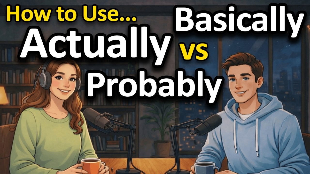 Actually, Basically, Probably | Learn These Common English Words Easily
