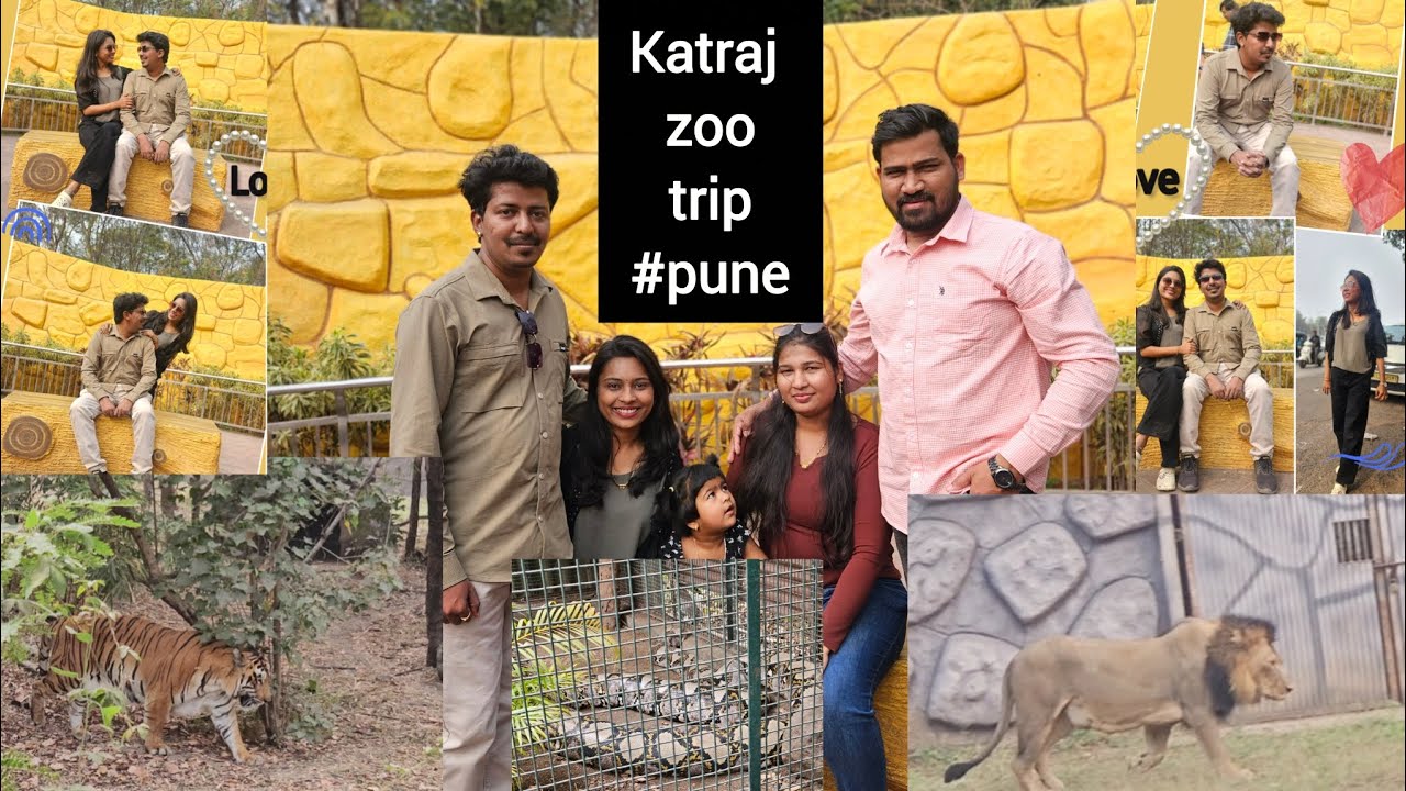 Katraj Zoo Trip Pune | Pune Life | #vlog #couple #youtube 