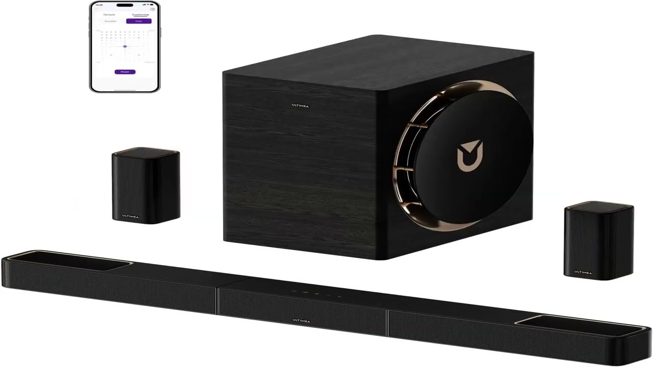 Саундбар ULTIMEA Skywave X70 7.1.4ch — Стоит ли покупать эту систему объемного звучания Dolby Atm...