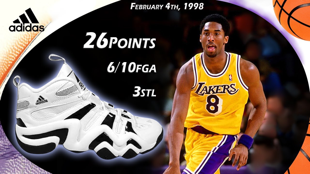 Kobe Bryant 26points VS Portland Trail Blazers February 4th 1998