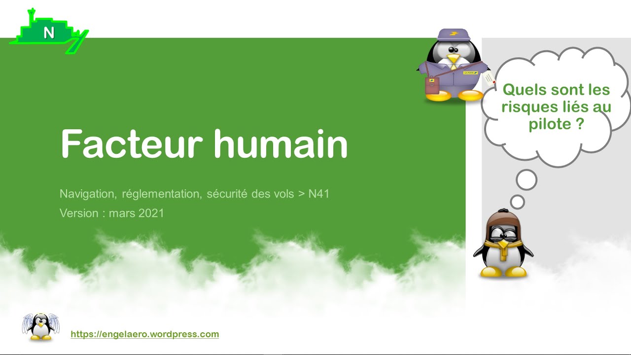 🛫Facteur humain (BIA, NRS🌍41)