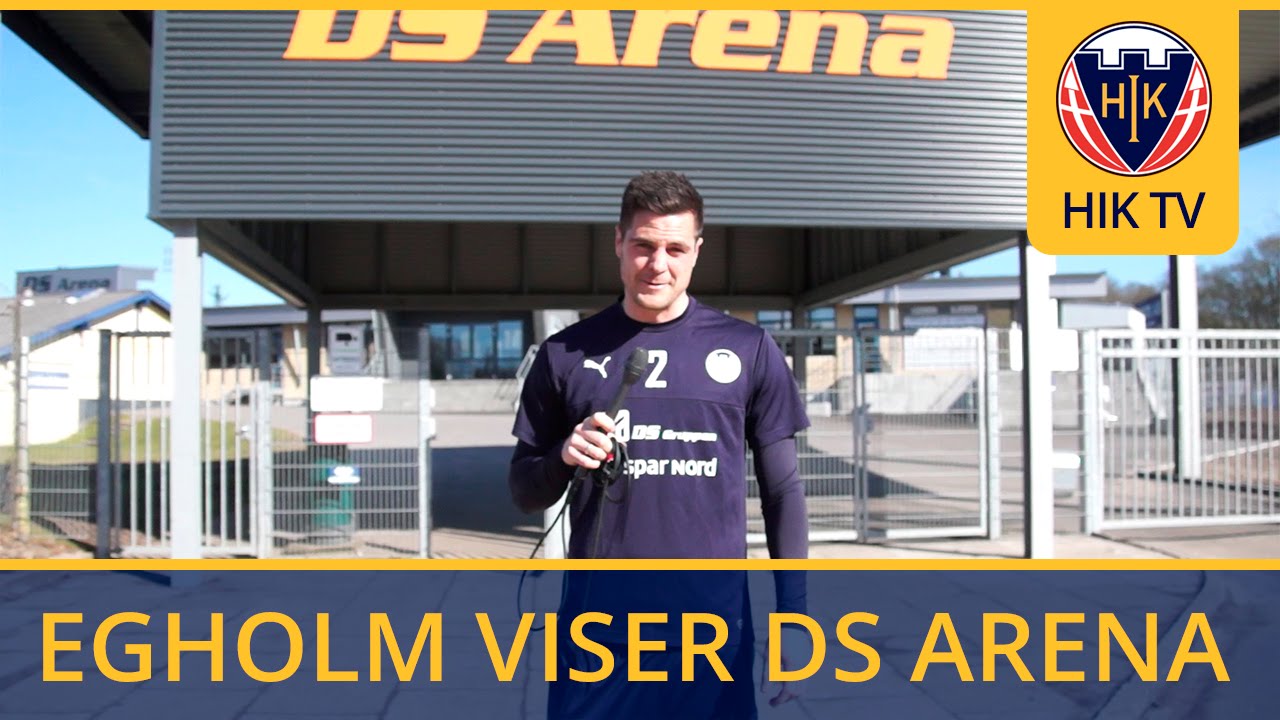 Egholm viser rundt på DS Arena