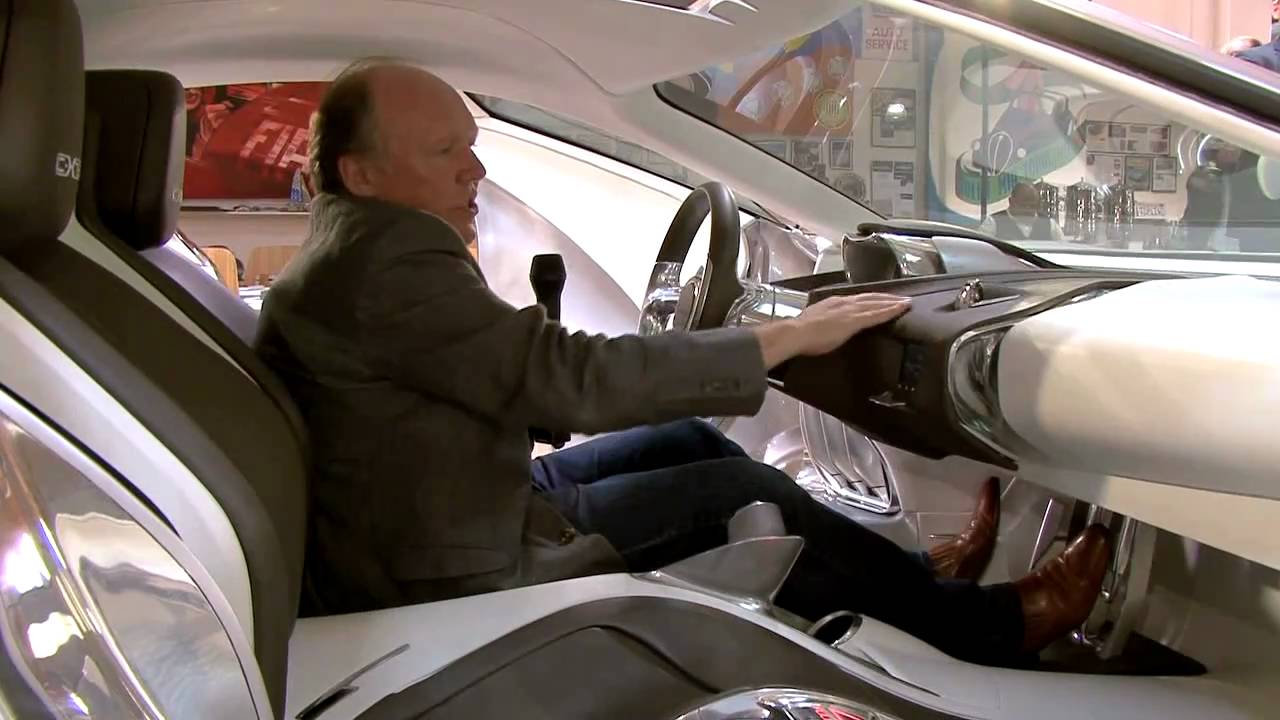 Jaguar C-X75 Exclusive Showing with Designer at Jay Leno's Garage Hangar. Motor Trend Radio.
