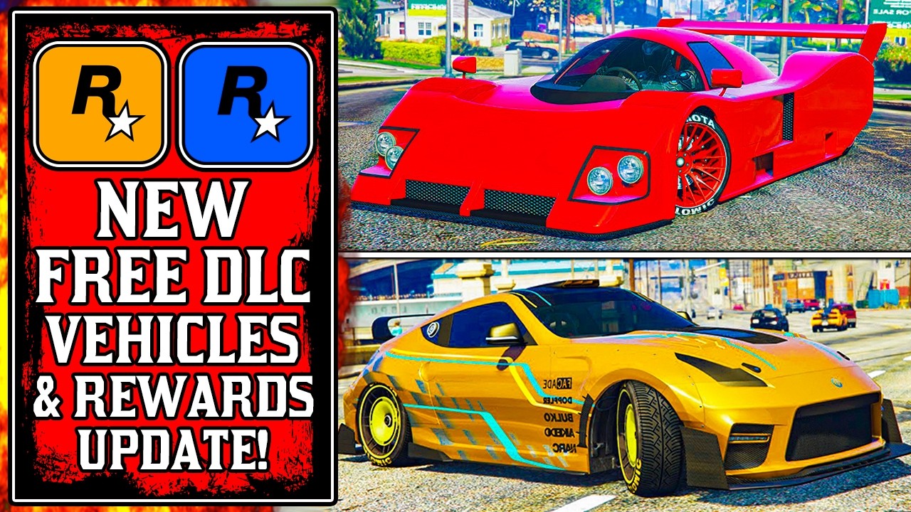 The NEW GTA Online Update, FREE DLC VEHICLE Unlocks & More! (New GTA5 Update)